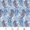 Ocean Breeze - Blue Leaves,Tropical & Botanical Upholstery Fabric 54 Inches"